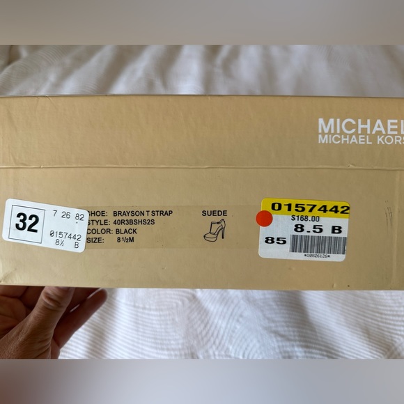 Michael Michael Kors Brayson TStrap heels, like new condition - Picture 3 of 4